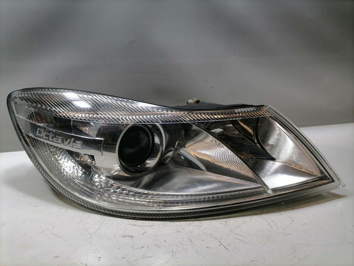 Skoda Octavia 2 1Z original Scheinwerfer rechts 1Z1941016F Facelift BJ12